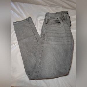 Gap Men's Gray Jeans Size 31x32 Straight Taper